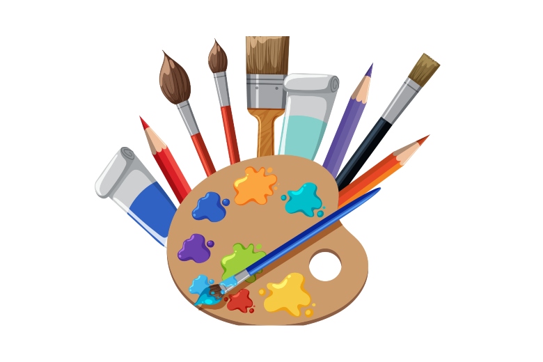 Palette für Malerei